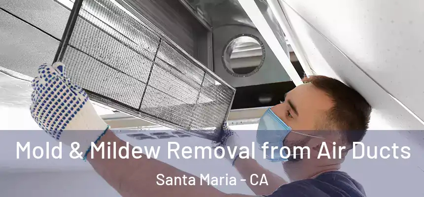 Mold & Mildew Removal from Air Ducts Santa Maria - CA